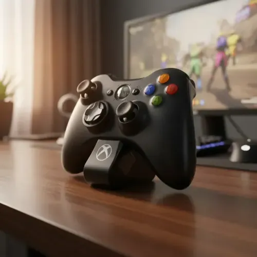 Controle Wireless Para Xbox 360 Sem Fio Joystick Funcionando Preto Analógico Sem Marcas