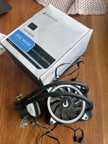 Water Cooler Rise Mode Black 120mm RGB