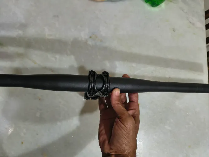 Vendo guidão reto, mesa em alumínio e manopla