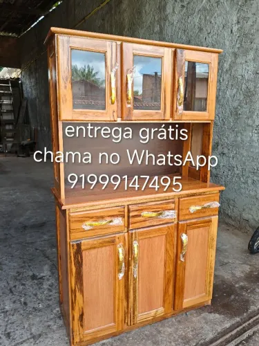 Armário de cozinha 3 portas novo frete grátis.