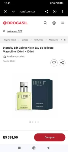 Calvin Klein Eternity for Men Eau de Toilette