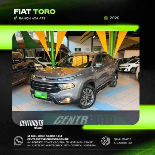 Fiat Toro Ranch 2.0 16V 4X4 Diesel Aut. 2020