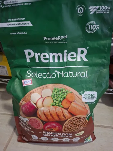 Doação de Ração para filhotes 2,5kg