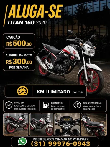 Moto para locação
