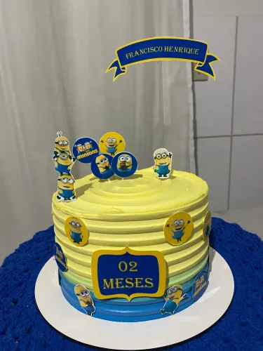 Topo de bolo - envie seu tema 