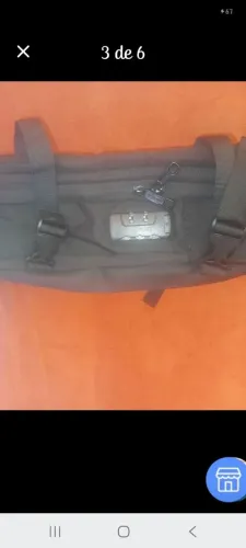 Mochila nova,com acre ,embalagem nova a tem trava de segurança, suporte note Booker