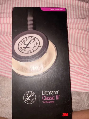 Estetoscópio original littmann usado apenas 2 vezes