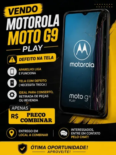 Vendo moto g9 play