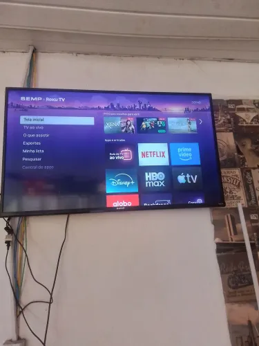Smart TV 4K 43 polegadas 