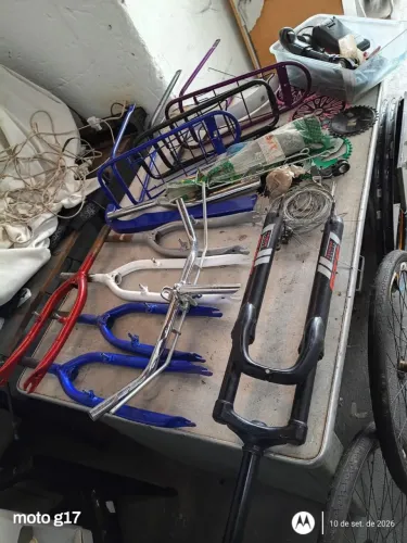 Bicicletaria fechou E muitas coisas Novas sobraram!!