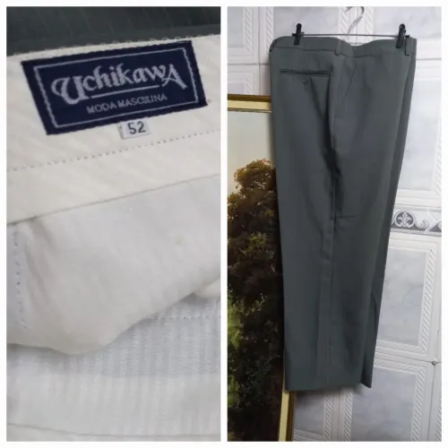 Calça social masculina tamanho 52