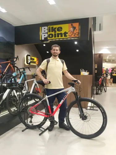 Caloi Elite Deore 12v 2024 M Aro 29 | NF | Revisada Ciclovil | Tubeless Solifes | Seguro
