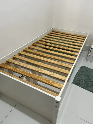 Cama Solteiro com Baú 