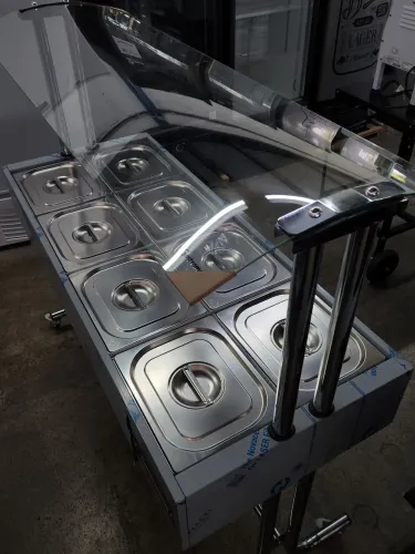 Buffet térmico 8 cubas