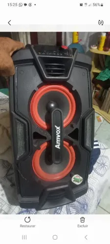 VENDO CAIXA DE SOM AMVOX 200W R$50