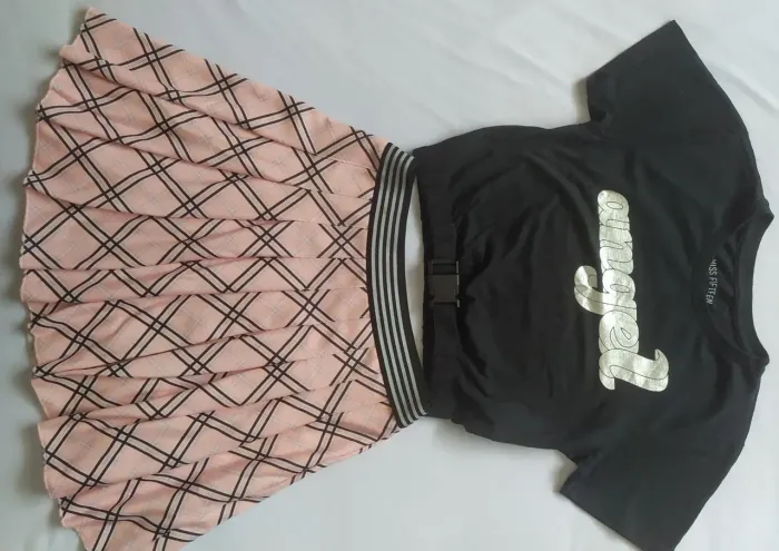 Saía e blusa conjunto CeA