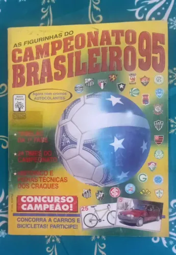 Álbum Completo Brasileirão 1995 Editora Abril Panini