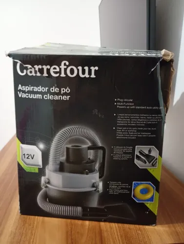 Aspirador de pó 12V pó e água Carrefour