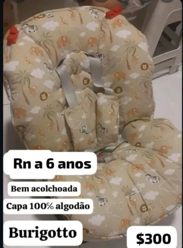 Cadeirinha de carro Burigotto até 6 anos 