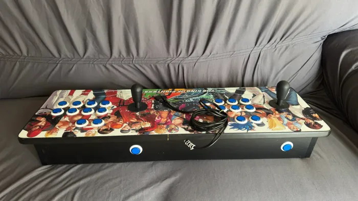 Controle Arcade Duplo USB Fliperama