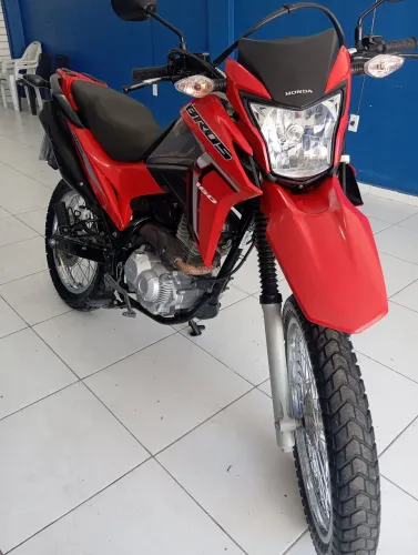 Nxr Bros 160 ESDD vermelha