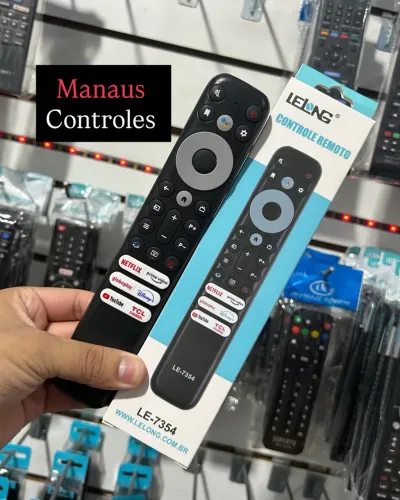 Controle para Tv TCL Android 4K ( fazemos entregas )