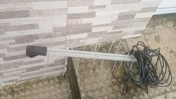 V/T antena escama+30mt de fio
