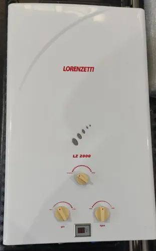 Aquecedor de agua a Gás Lorenzetti LZ2000