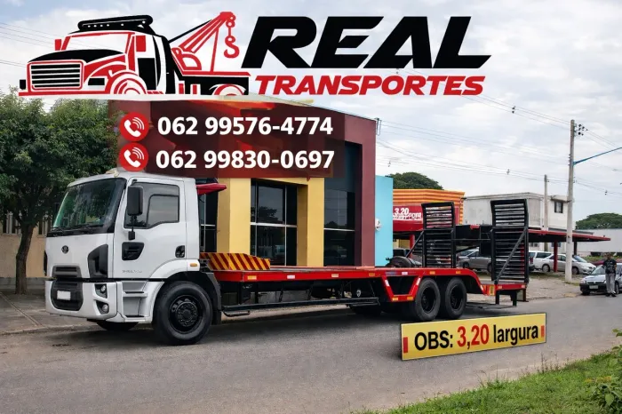 Real Transportes Prancha Agrícola 3,20 guincho