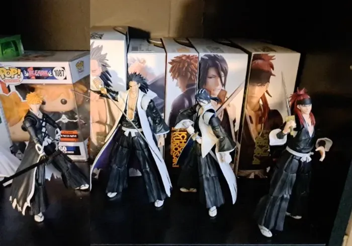 4 Figuras Bleach Sh Figuarts