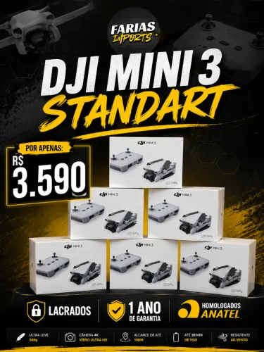 Drone Dji Mini 3 Lacrado