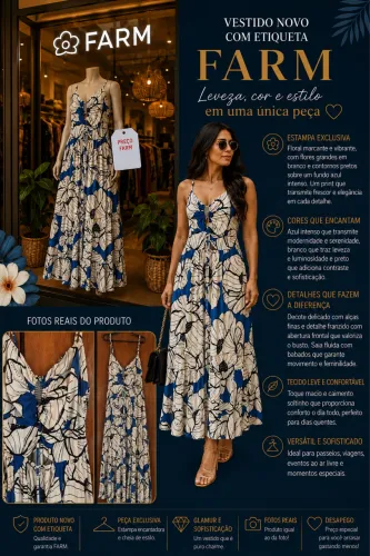 Vestido Farm Novo 