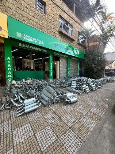 Catalisadores silenciosos automotivos
