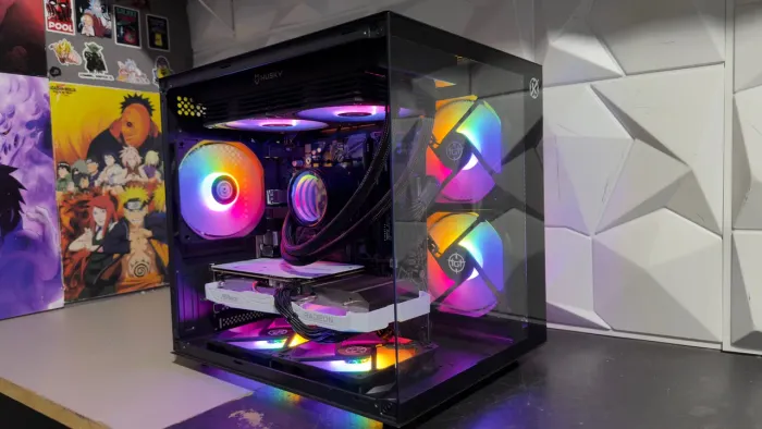 PC Ryzen 5 5600GT- 32GB-B550M-RX 6600-R$ 4.299 PIX