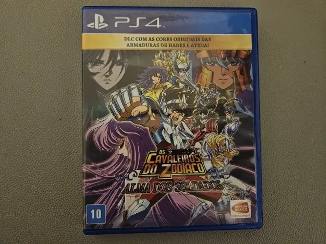 Jogo Os Cavaleiros do Zodíaco Alma dos Soldados PS4 Mídia Física Original