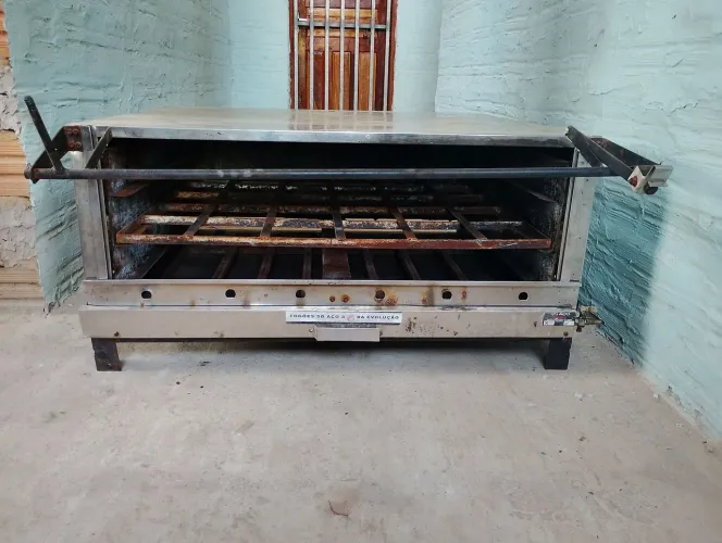 Forno de padaria gás da evolução