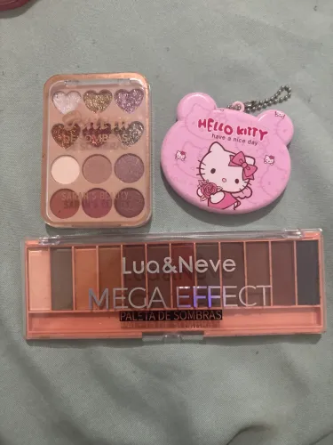 Kit maquiagem + Espelho