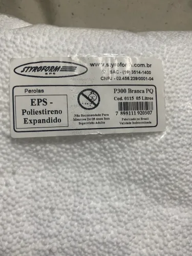 Bolinhas de isopor pérolas 