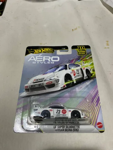 Hot wheels premium aero styles LB super Silhoette Nissan Silva (S15)