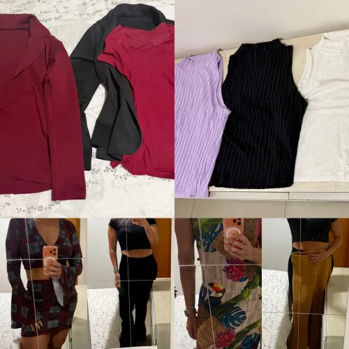 Lote com 14 peças TAM G