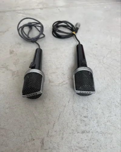Microfone Vintage Uher M517 Preto