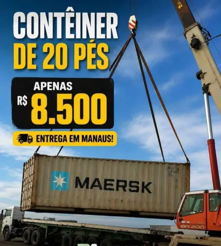 Containers a venda