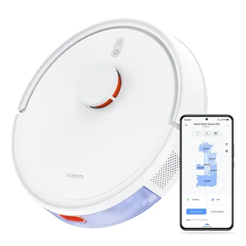Robô Aspirador de Pó Inteligente S20 Xiaomi, Branco