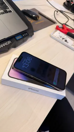 iPhone 14 Pro Max 256GB Roxo - Impecável + Caixa e Acessórios