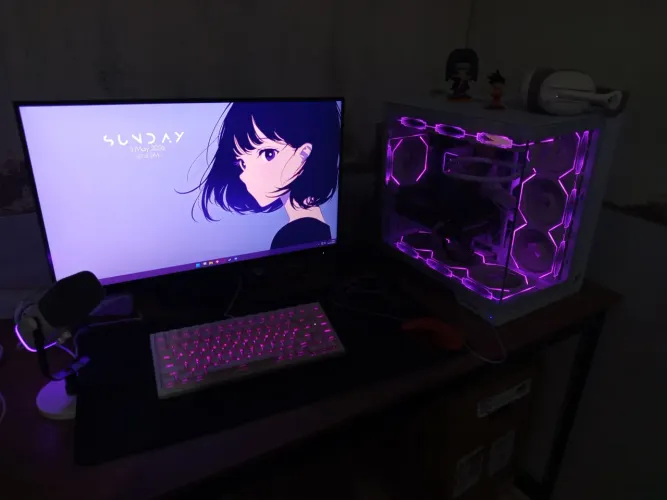 Pc completo Ryzen 7 5700x + Rx6750 XT 12gb