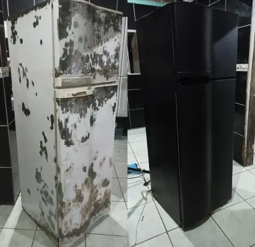 envelopamento geladeira