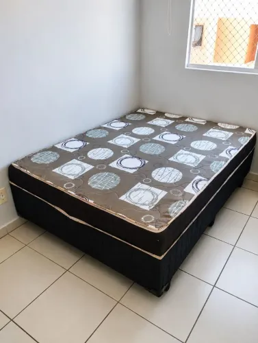 Cama box casal Val 10cm de espuma D28