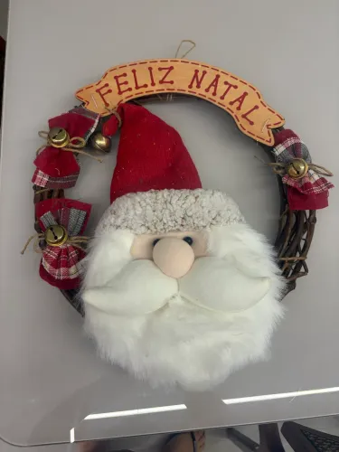 Guirlanda Natal - papai noel