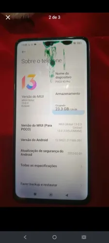 Celular xiaome x3 pro
