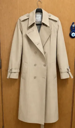 Trench coat longo impermeável London Fog tamanho G novo 